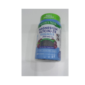 Natures truth magnesium gynicate gummies 60s