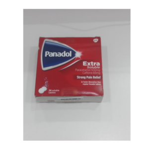 Panadol extra soluble 500mg tablets 24s