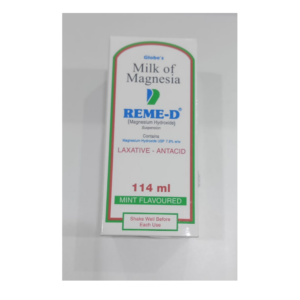Reme d milk of magnesia susp 114ml