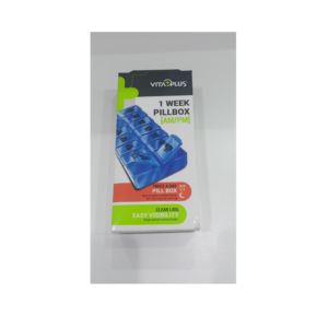 Vita plus 1 week pill box am/pm