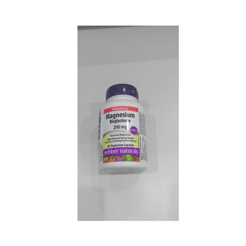 WN Magnesium Biglycinate 200mg caps 60s