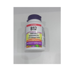 WN B12 Methylcobalamin 1000mcg sublingual tabs 80s