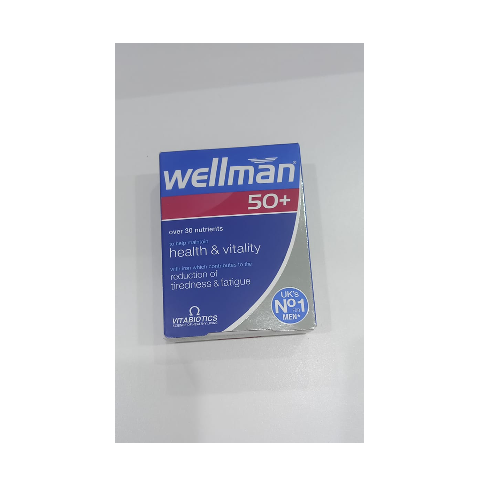Wellman 50+ tabs 30s