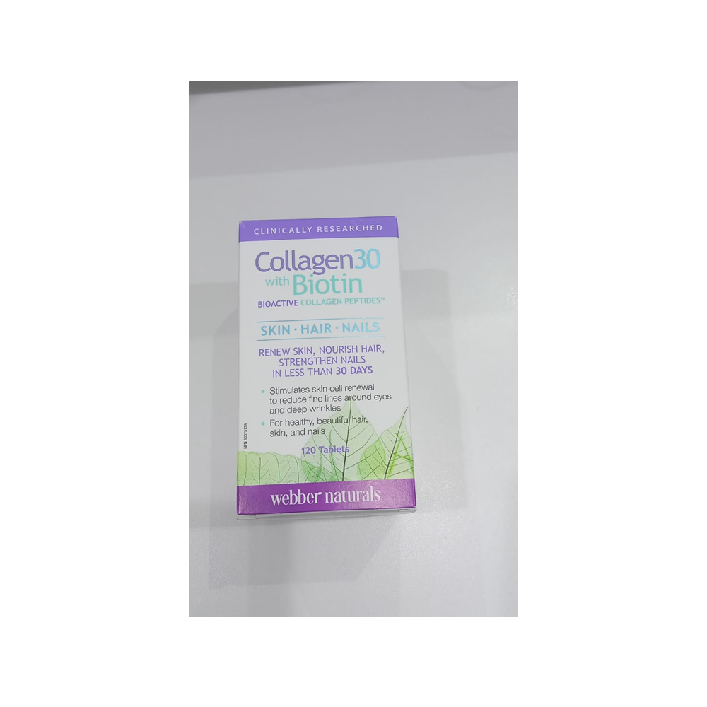 Wn collagen with biotin tabs 120s