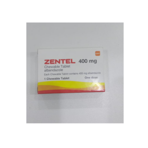 Zentel 400mg tablets 1s