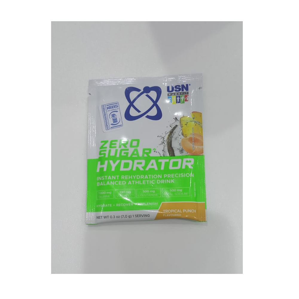 Zero sugar hydrator tropical punch 7g 20s