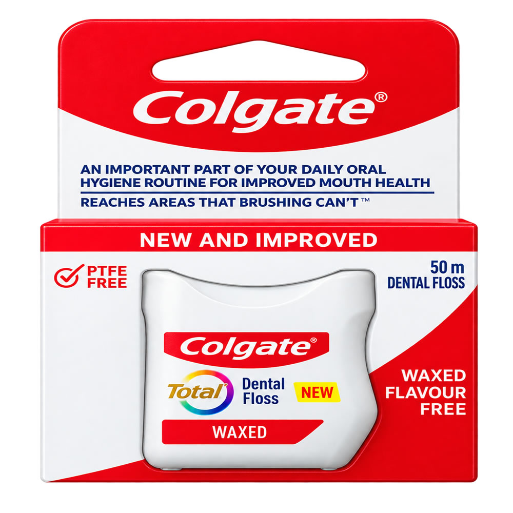 COLGATE TOTAL WAXED DENTAL PLUS 50M