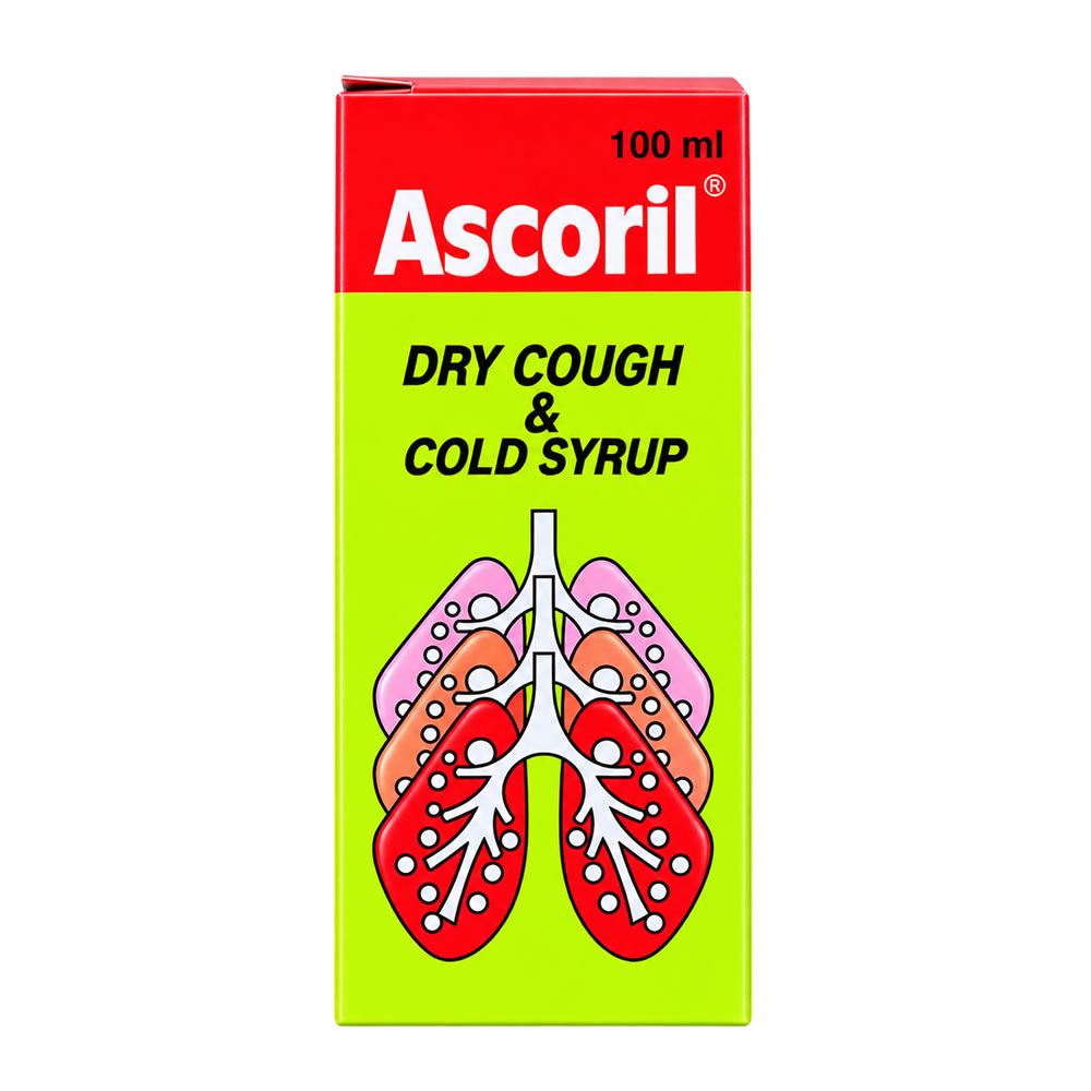 Ascoril dry and cough  syrup 100ml