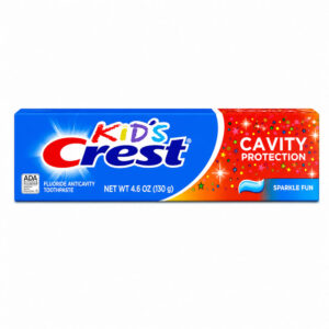 Crest kids toothpaste sparkle fun