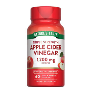 Natures truth apple cider vinegar 60s