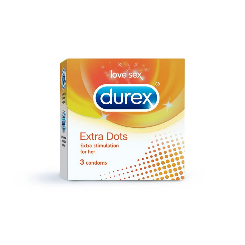 Durex extra dot 3s
