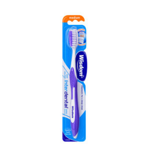 Wisdom interdental toothbrush medium