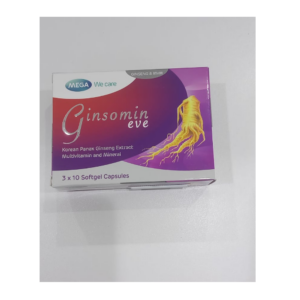 Ginsomin eve capsules 30s