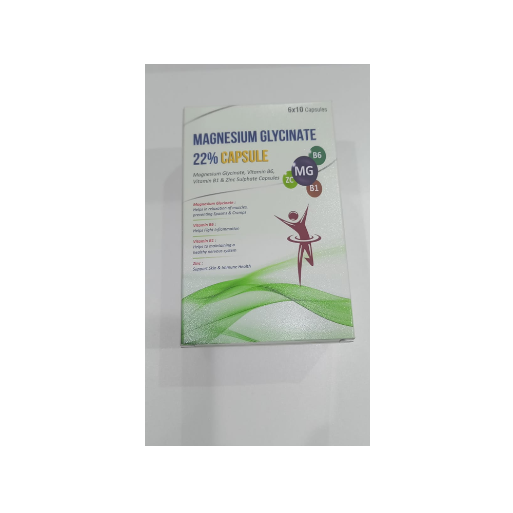Magnesium glycinate 22% 60s