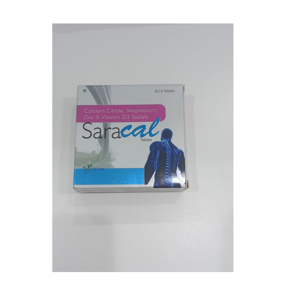 Saracal tabs 30s