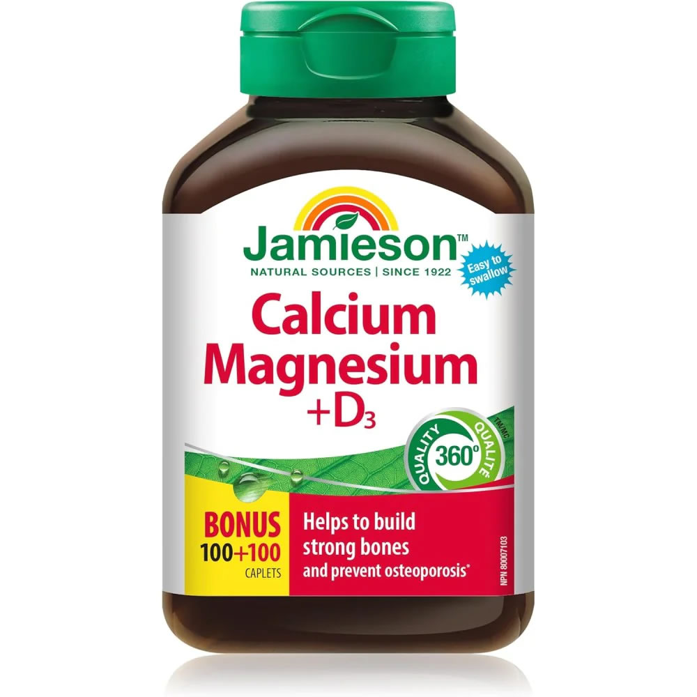 Jamieson calcium magnesium D3 200s