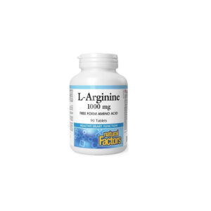 Natural Factors L-Arginine 1000mg tabs 90s