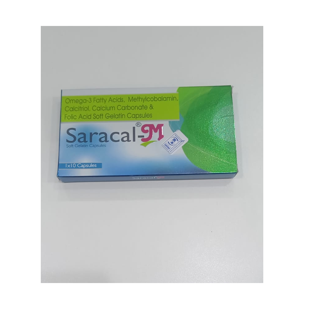 Saracal M capsules 10s