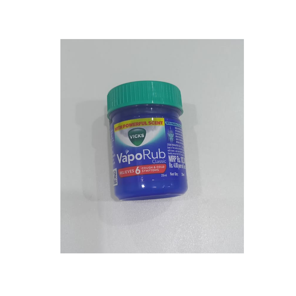 Vicks vapor rub jar 25ml