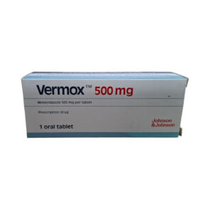 Vermox (mebendazole) 500mg tabs 1s